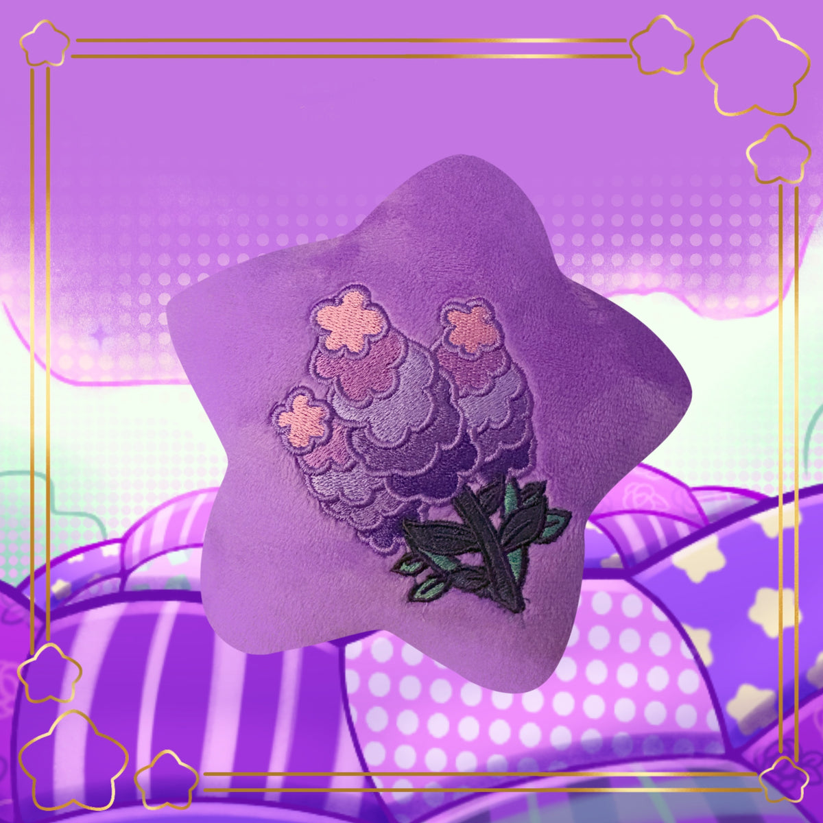 ⭐Baby Star Plush- Lavender Star 🌸💜