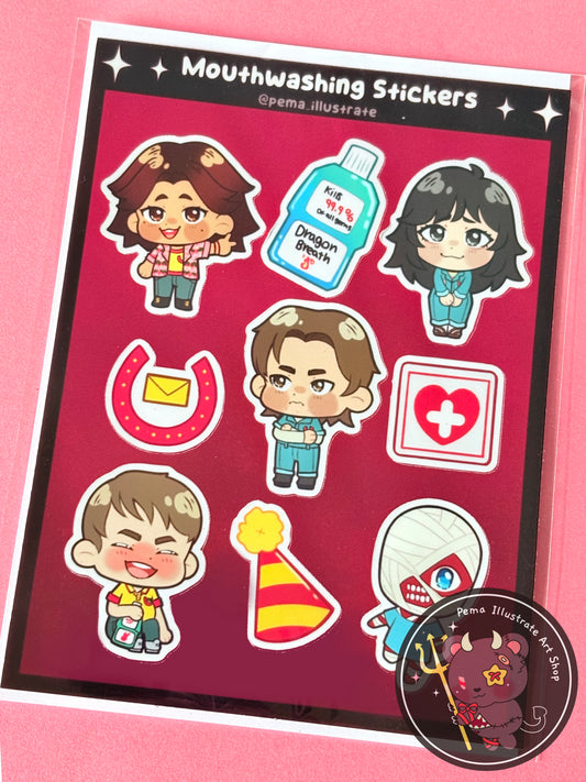 Tulpar Crew Sticker Sheet