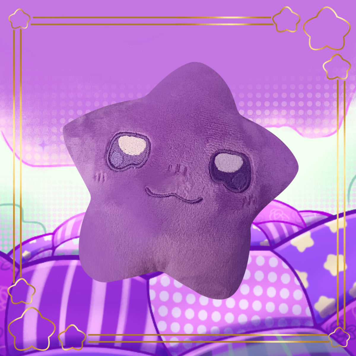 ⭐Baby Star Plush- Lavender Star 🌸💜
