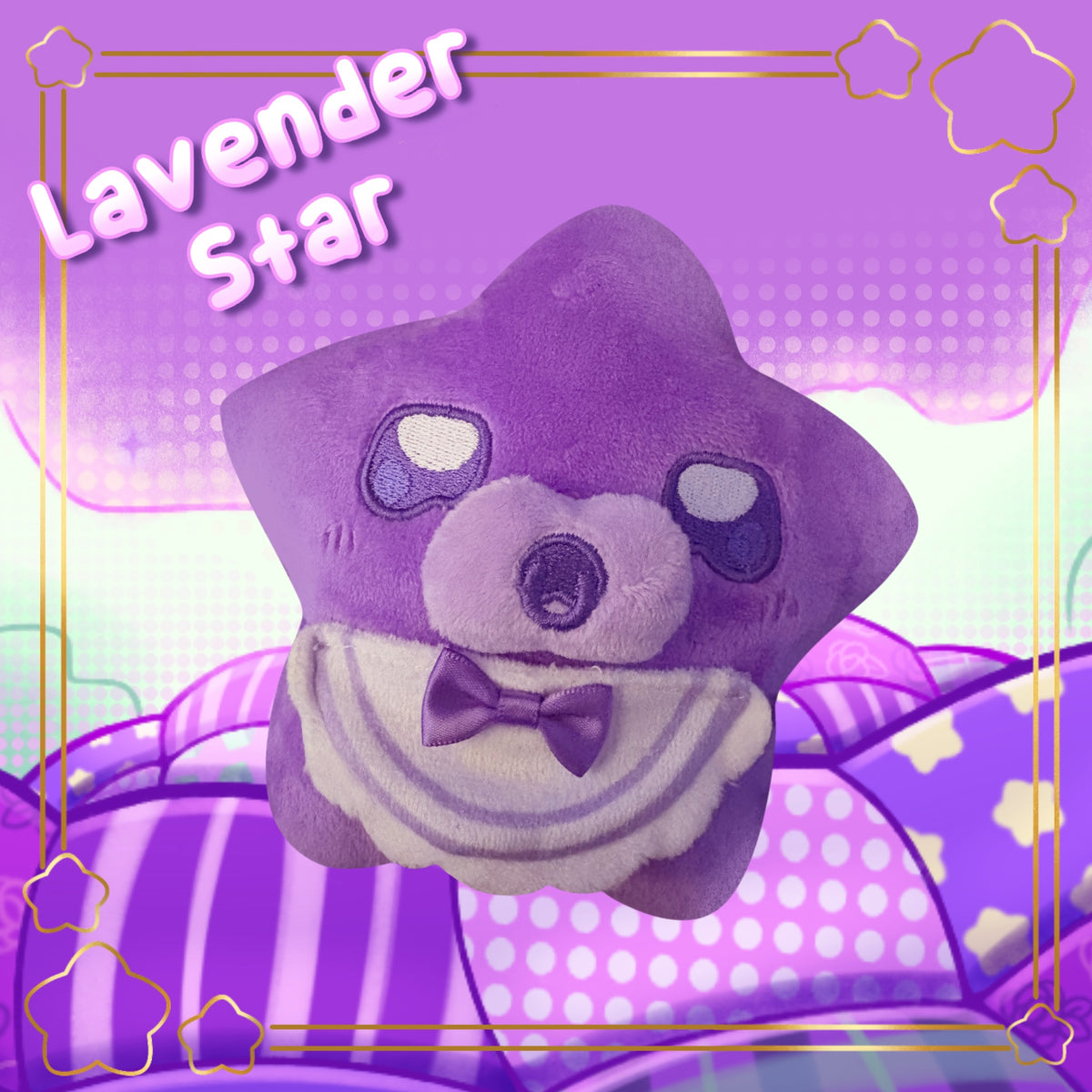 ⭐Baby Star Plush- Lavender Star 🌸💜